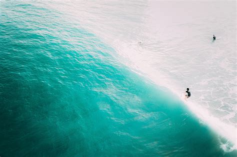 Aerial Photography Of Ocean Waves · Free Stock Photo