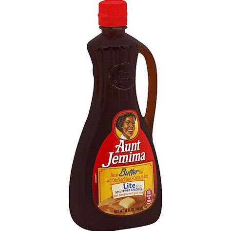 Aunt Jemima Syrup, Lite, Natural Butter Flavor | Pancake Mixes & Syrup | Reasor's