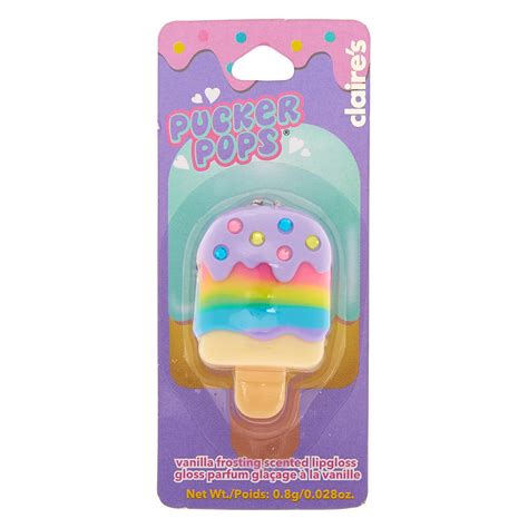 Pucker Pops Popsicle Bling Lip Gloss - Vanilla Frosting in 2020 ...