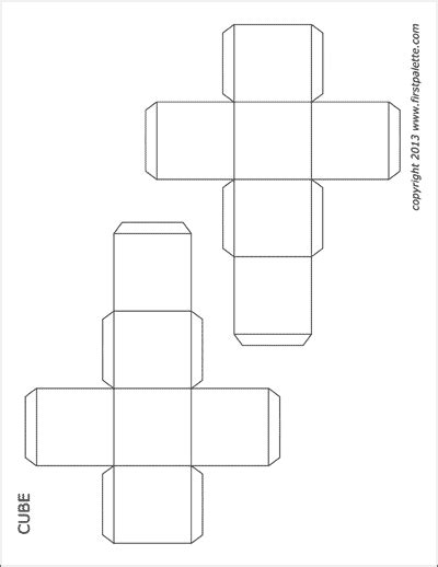 1 Inch Cube Template Pdf - PDF Template