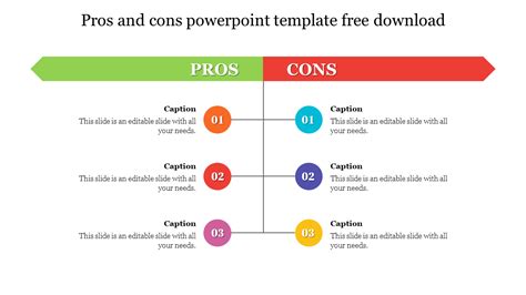 Pro And Con Template