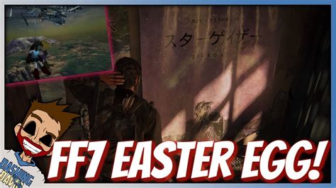 So There's A NEW FF7 & FF7 Remake Easter Egg in The Last Of US Part 1 - YouTube