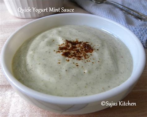 Sujas Kitchen: Instant Yogurt Mint Sauce