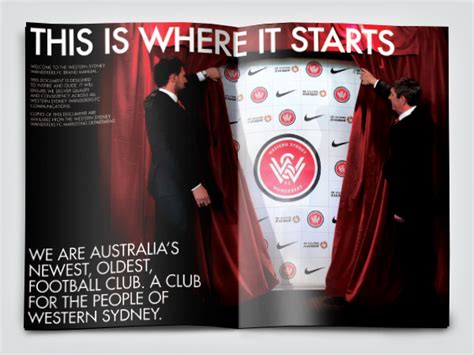 Western Sydney Wanderers FC Branding :: Behance