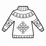 Sweater Coloring Pages sketch template