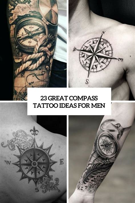 23 Great Compass Tattoo Ideas For Men - Styleoholic