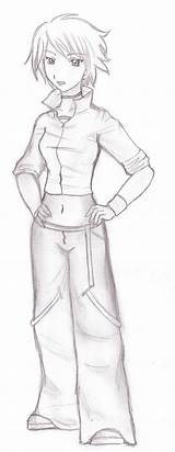 Tomboy Anime Coloring Pages  Vrogueco sketch template