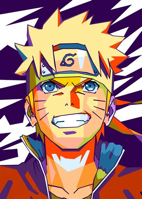 'Naruto Popart' Poster by Beny Rahmat | Displate | Naruto painting, Best naruto wallpapers ...