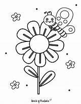Spring Coloring Pages  World Of Printables sketch template
