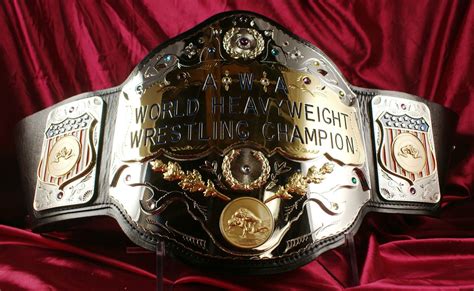 awa belts - Google Search | World heavyweight championship, Awa wrestling, Sports belt