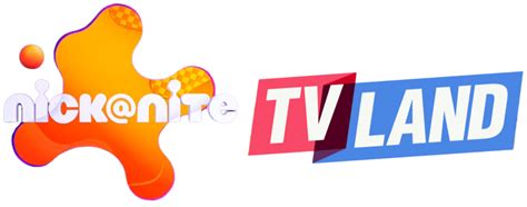 Nick at Nite with Splat 2023 Logo and TV Land Logo by MarkPipi on ...