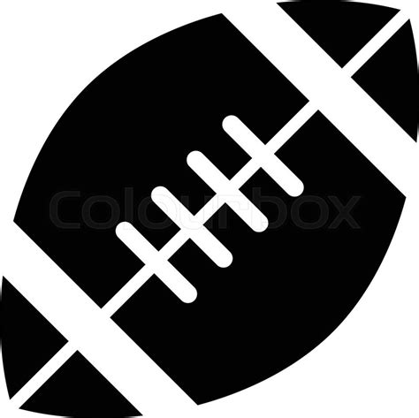 American Football logo vector icon | Stock vector | Colourbox