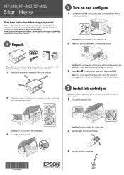 Change Ink | Epson XP-440 Support