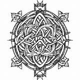 Celtic Coloring Page · Creative Fabrica sketch template
