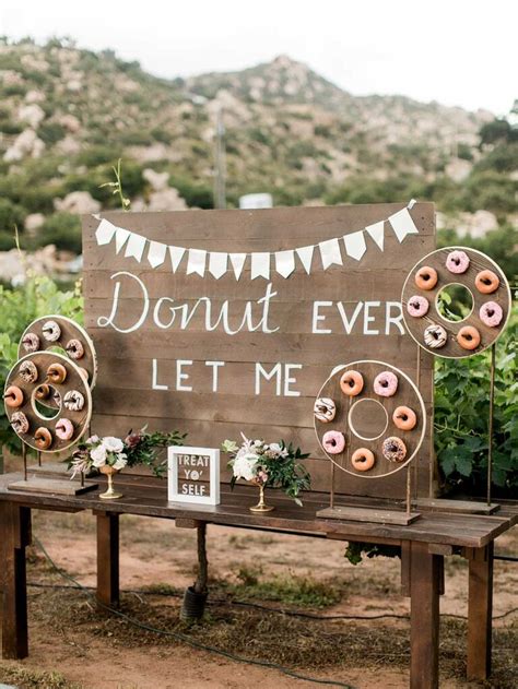 The Best Wedding Donut Wall Ideas & Photos to Inspire Yours