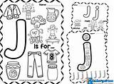 FREE Printable Letter J Coloring Pages For Pre K And Kindergarten sketch template