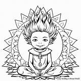 Chakra Coloring Pages  Free & Printable sketch template