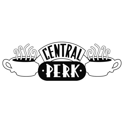 Printable Central Perk Logo - Printable Word Searches