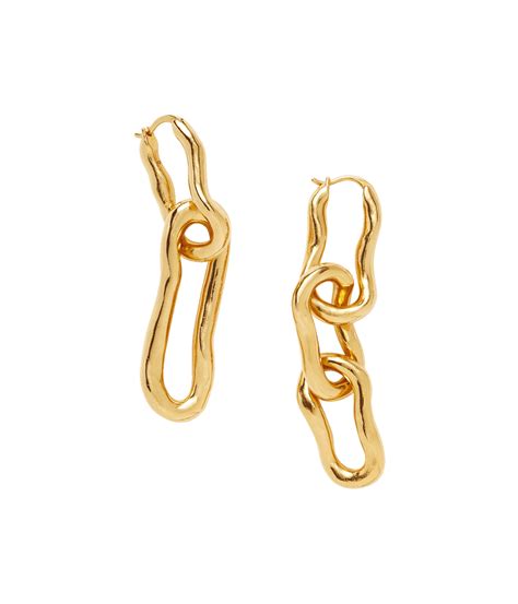 Molten Ovate Mismatch 18ct Gold Plated Hoop Earrings | Missoma | GBG – Greeks Bearing Gifts London