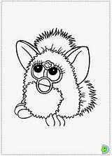 Dinokids Desenhos Para Colorir De Furbys  Images sketch template