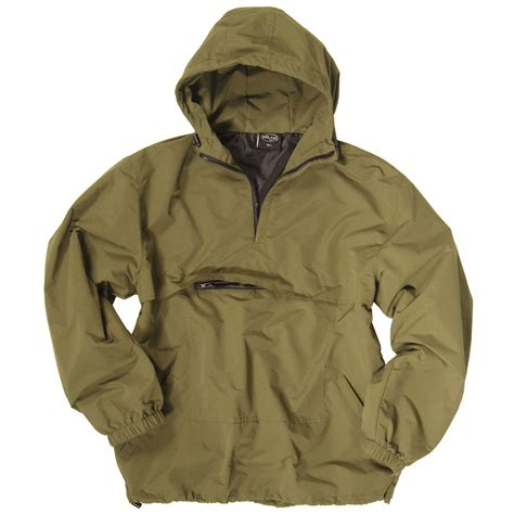 Tactical Combat Mens Anorak Hooded Windproof Lightweight Summer Jacket ...