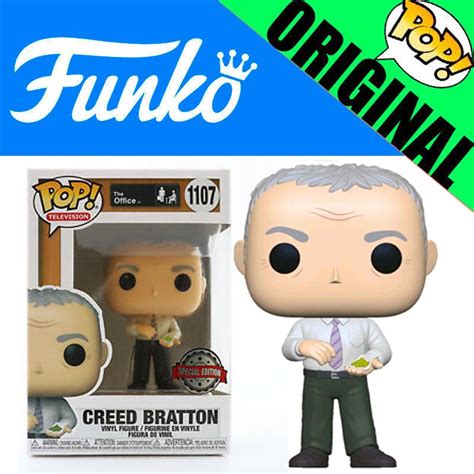 Boneco The Office Creed Bratton with Mung Beans Special Edition Pop Funko 1107 Original | Shopee ...