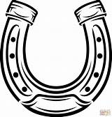Horseshoe coloring Page  Free Printable Coloring Pages sketch template