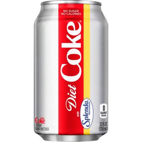 Diet Coke® with Splenda Cola Soda, 12 fl oz - Kroger