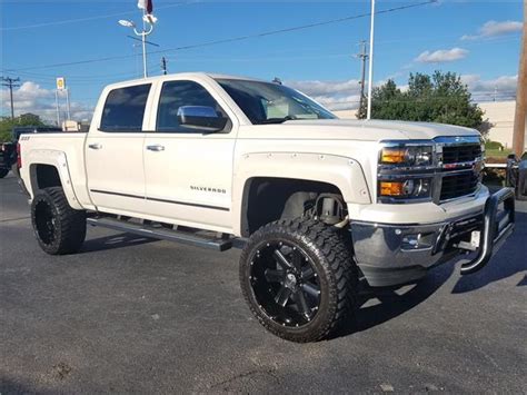 2014 Chevrolet Silverado 1500 LTZ Z71 28,528 Miles White Diamond Lifted ...