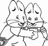 Max And Ruby Coloring Pages Printable sketch template