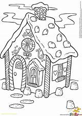 Gingerbread Man House Coloring Pages At GetColoringscom  Free sketch template
