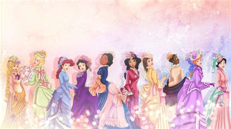 Vintage Princesses wallpaper by selinmarsou on deviantART