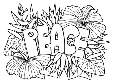 Inspirational Life Quotes Coloring Page - Free Printable Coloring Pages