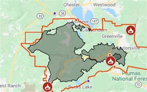 Map: Dixie Fire perimeter and evacuations, updated July 31