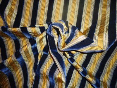 blue and gold striped fabric ♥ | Striped fabrics, Gold stripes, Blue gold