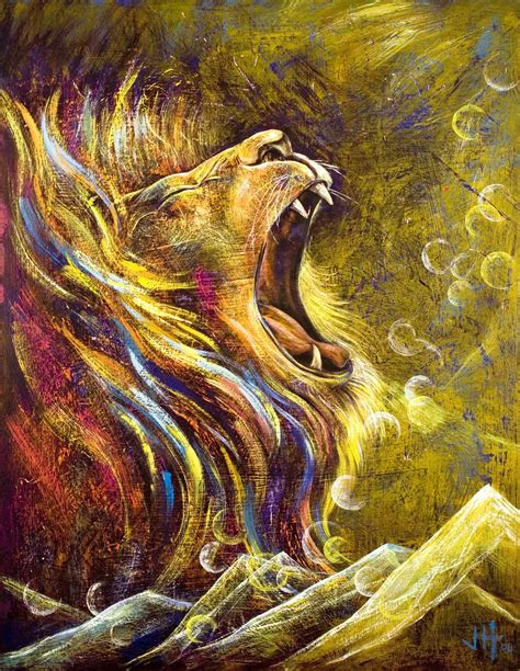 Lion of Judah, Roaring Lion Wall Art, Canvas Print, Fine Art Paper ...