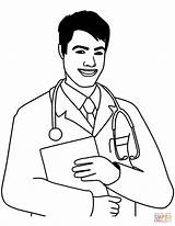 Free Printable Doctor Coloring Pages sketch template