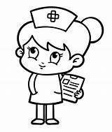Nurse Coloring Pages sketch template