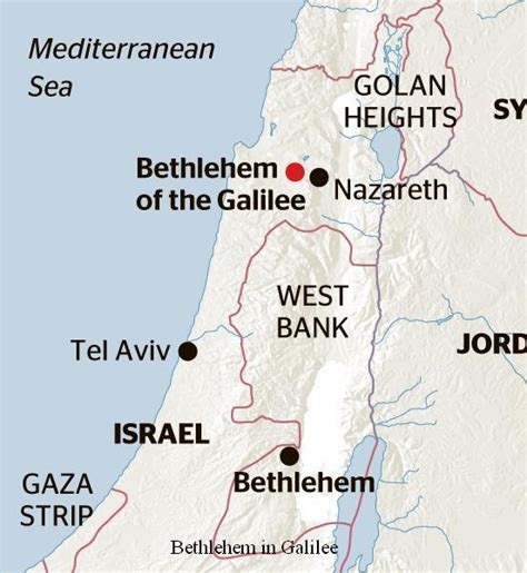 Road From Nazareth To Bethlehem