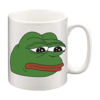Pepe The Sad Frog Meme Mug, Funny Mugs, Coffee Mug, Tea Mug, Gift Mugs: Amazon.co.uk: Kitchen & Home