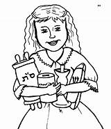 Pioneer Family Coloring Page  Free Printable Pages sketch template