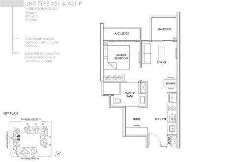 Floor Plans – The Alps Residences – Tampines Ave 10 New Launch Condo by MCC Land