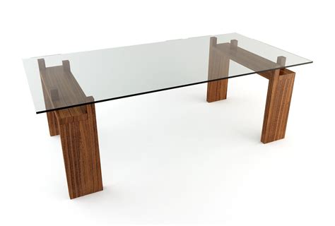 DIY Rectangle Glass Top Dining Tables With Wood Base Ideas | Mesas de madera, Mesas, Centros de mesa