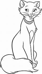 Disney Aristocats Marie Coloring Pages Sketch Coloring Page sketch template