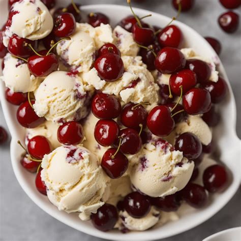 Vanilla Cherry Ice Cream Recipe Recipe | Recipes.net