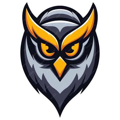 Premium Vector | Owl mascot logo