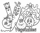 Vegetable Coloring Pages  Best For Kids sketch template