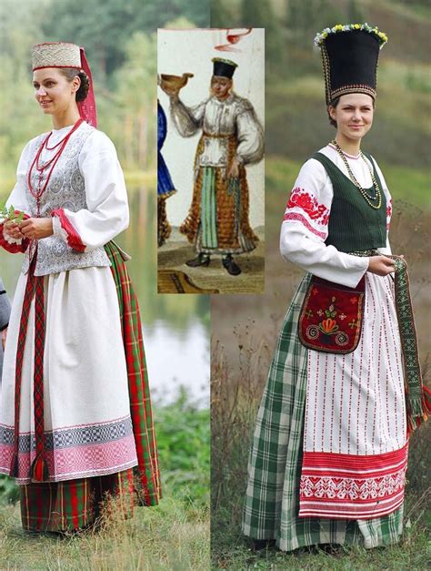 comparisonclothes.jpg | Lithuanian clothing, European costumes, Folk ...