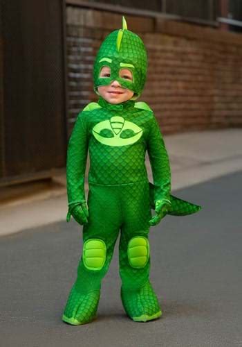 Boys Deluxe PJ Masks Gekko Costume | Kids Halloween Costume