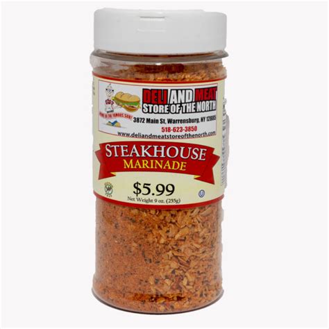 D&M Steakhouse Marinade (F) - Deli and Meat Store of the North